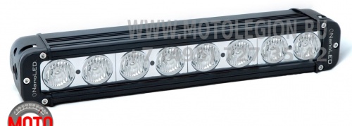 Фара светодиодная NANOLED 80W, 8 LED CREE X-ML Euro 355*64,5*93 мм