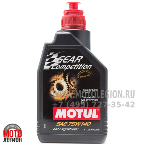 105779 Транс/масло MOTUL Gear FF Competition 75w-140 (1л)