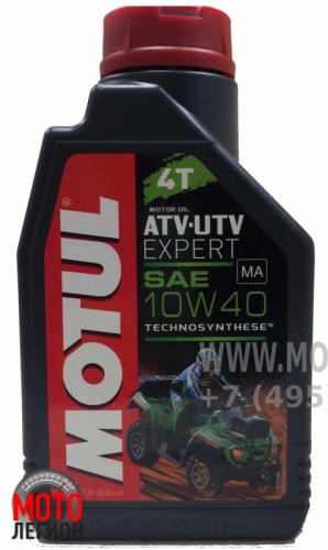 105938 Мотор/масло MOTUL ATV-UTV EXPERT 10w-40 (1 л)