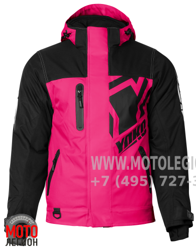 Куртка YOKO VAPARI WARM маджента/черный, S